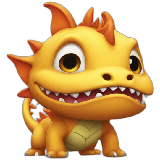 Pouncer dragon emoji