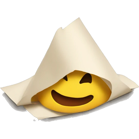 Speed paper emoji