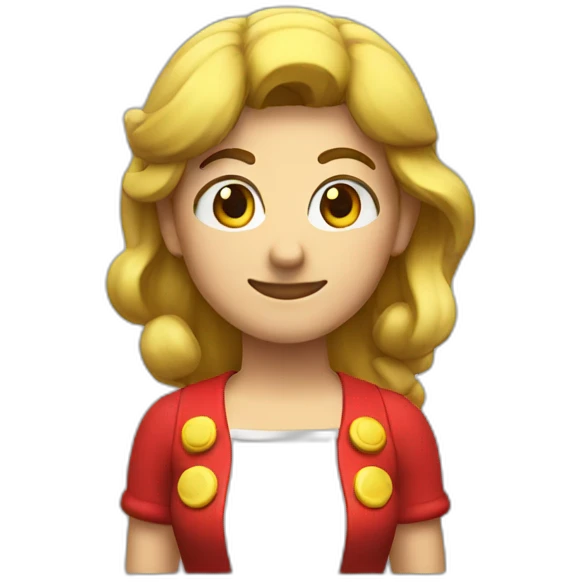 mario as a woman emoji