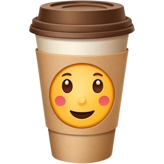 Takeaway coffee emoji