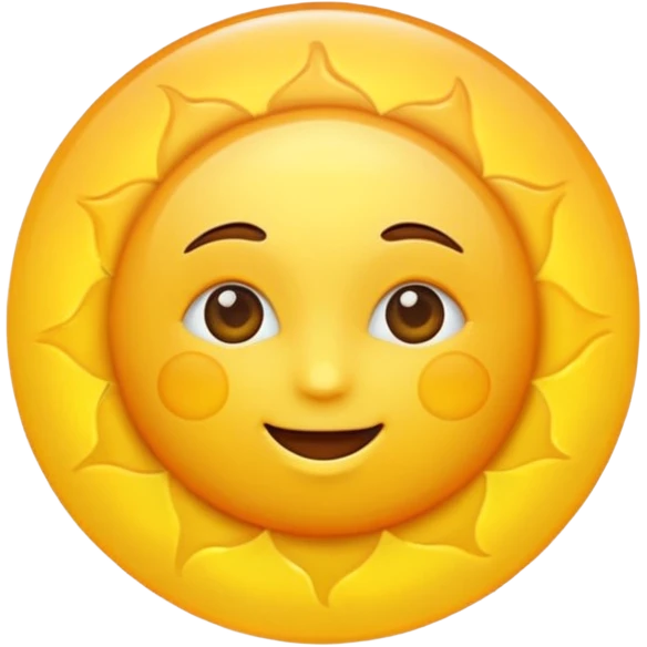 sun emoji