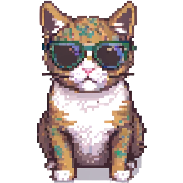 cat wearing sunglasses emoji