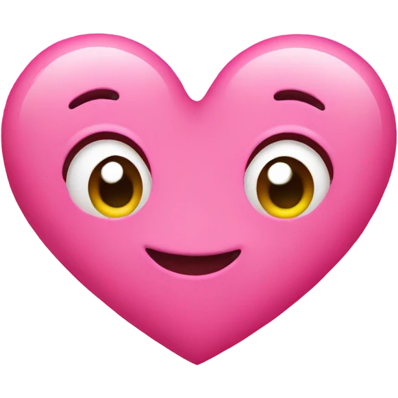 Pink heart emoji