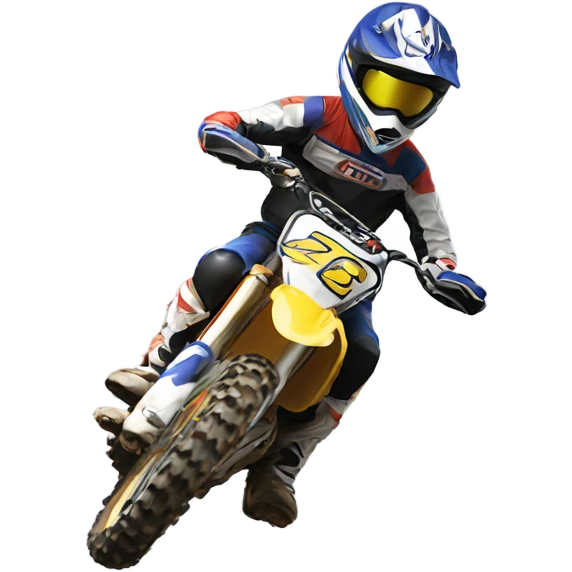 Motocross emoji
