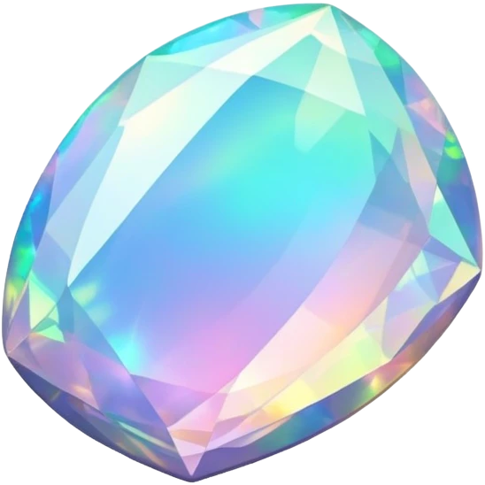 Opal stone edges emoji