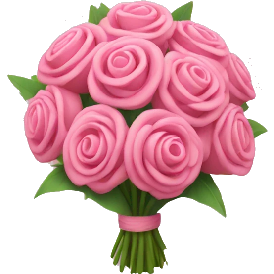 pink bouquet emoji