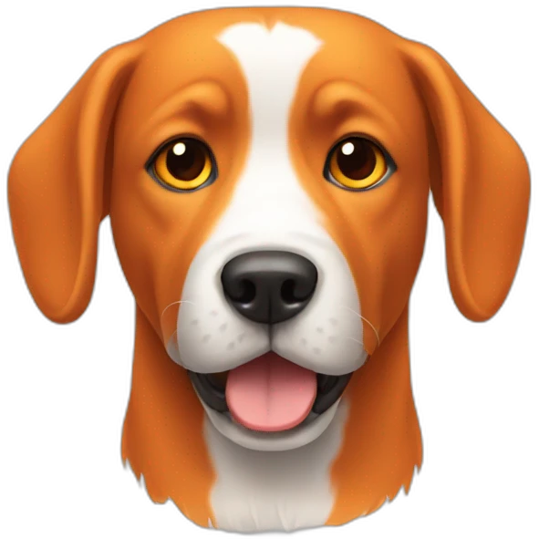 dog-orange emoji
