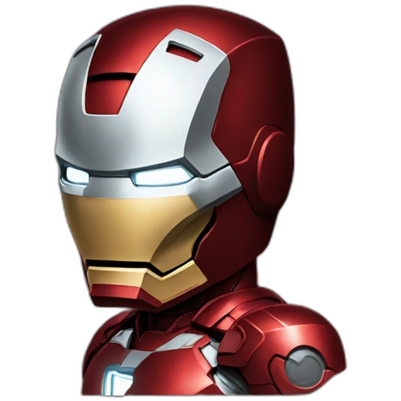 iron man mixed with batman emoji