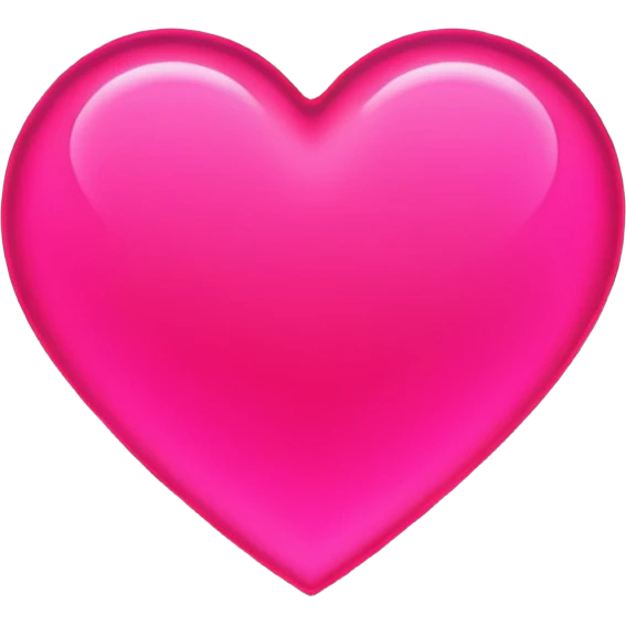 love heart neon cyberpunk emoji
