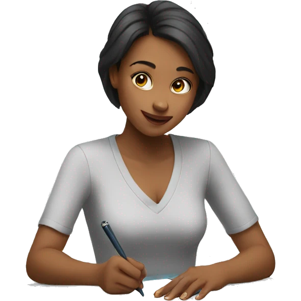 woman signing ok emoji