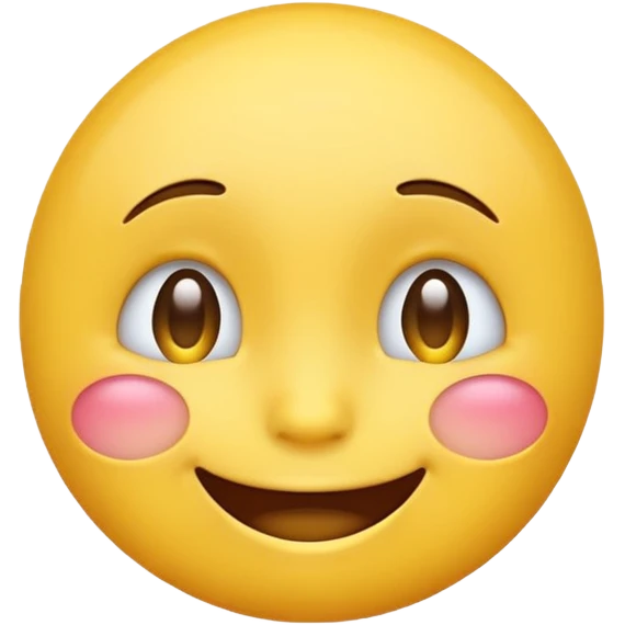 mix of these two 🥺☺️ but make it classic orginal emoji not woman or man face and without hearts and a little bit sad but still smile emoji