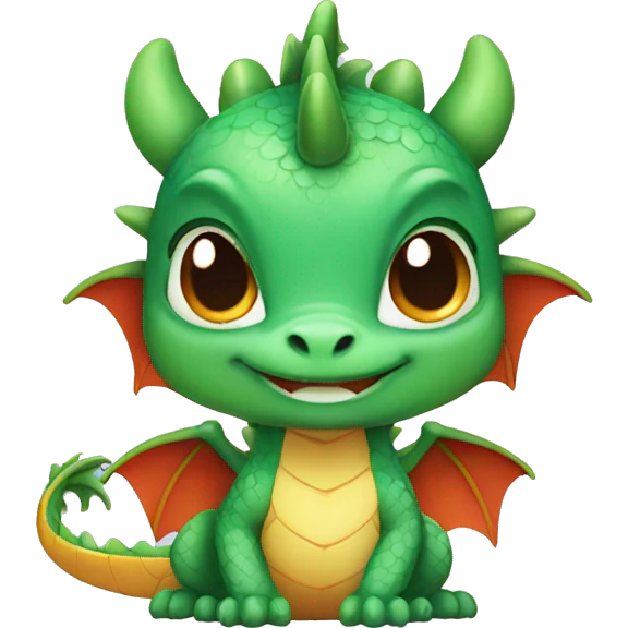 Cute Dragon  emoji