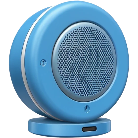 small blue  speaker emoji