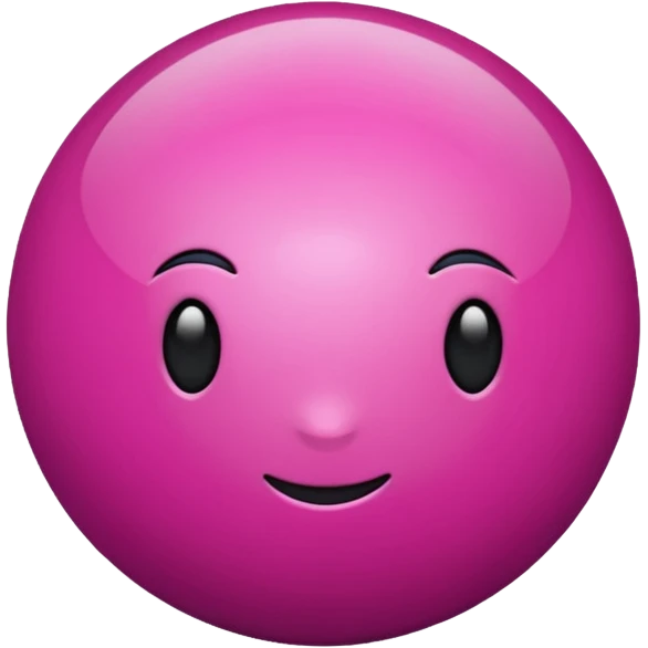 magenta sphere emoji