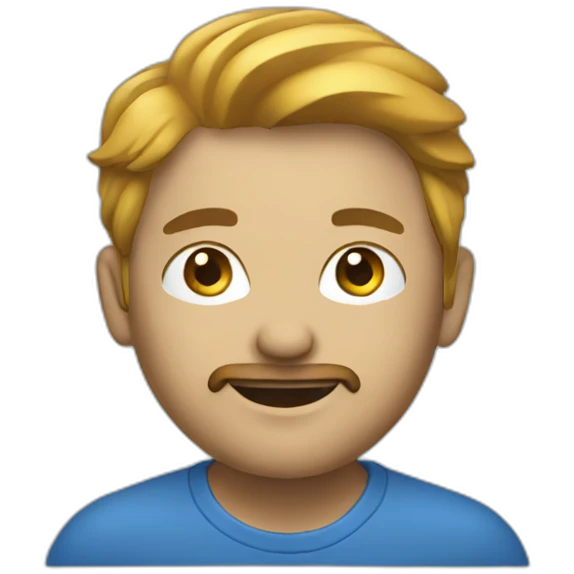 Product owner blue emoji