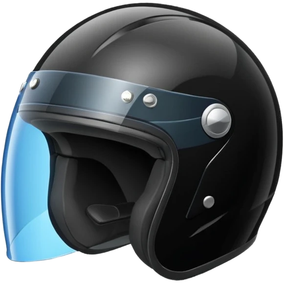 capacete de moto emoji