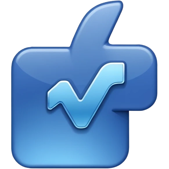 Facebook verified blue tick emoji