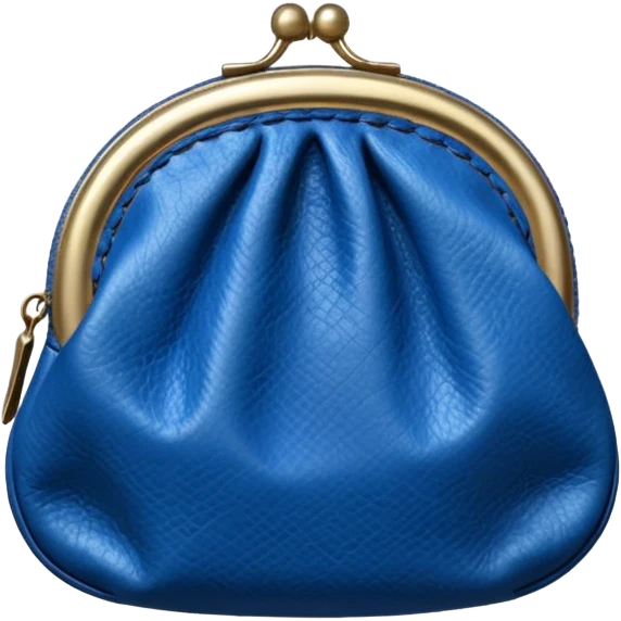 sac à  pièces bleues emoji