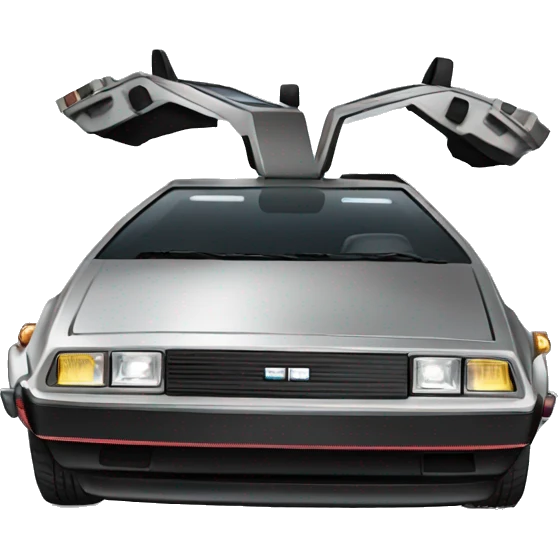 Delorean emoji