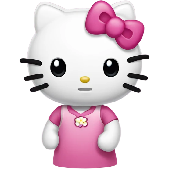 Hello kitty emoji