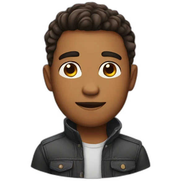 Handsome-boy emoji