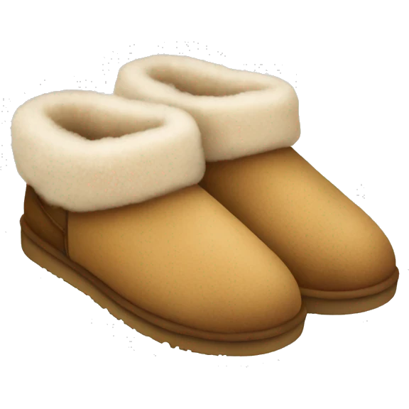 UGG slippers  emoji