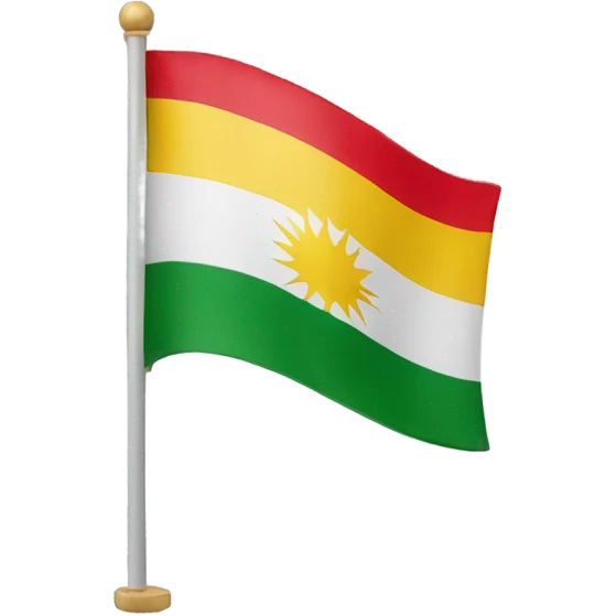 kurdistan flag emoji