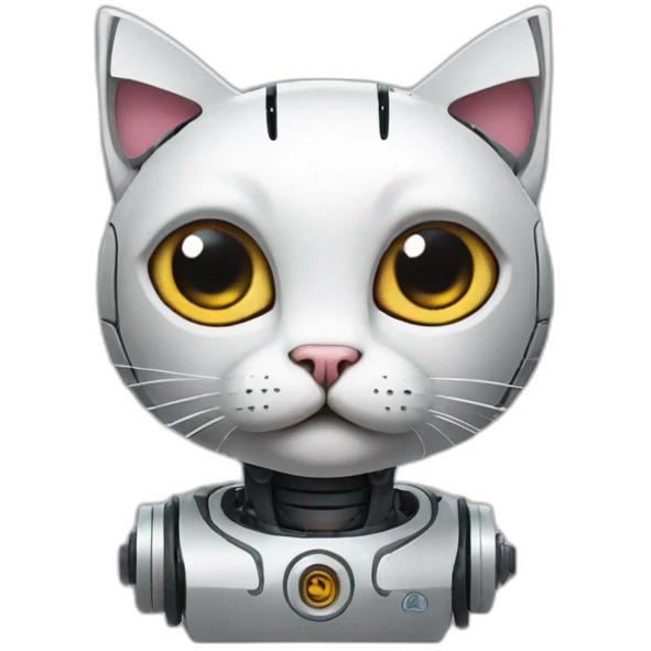 cat robot emoji