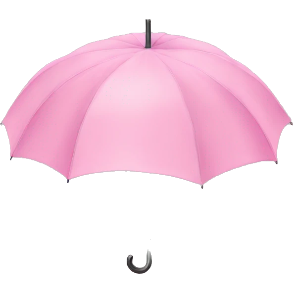 Babypink umbrella emoji