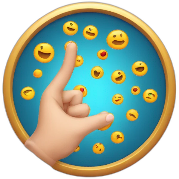 finger circle game emoji