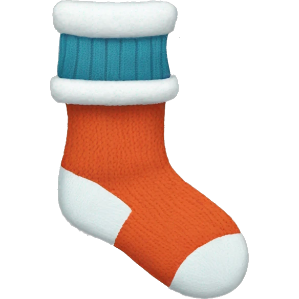 Winter socks emoji