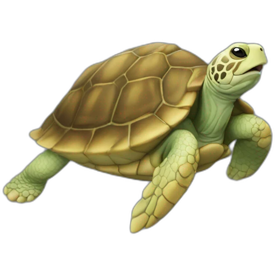 Tortue qui pisse emoji