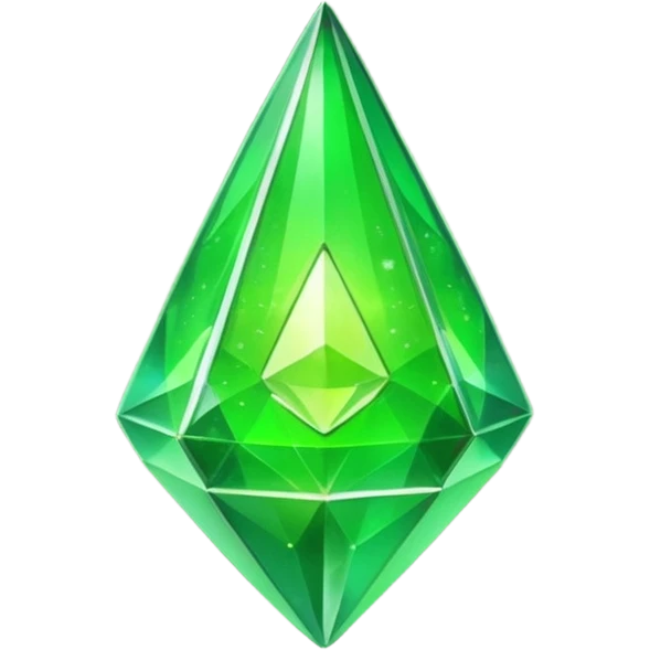 plumbob with sparkles emoji