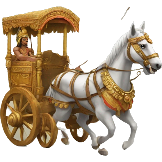 Indian chariot emoji