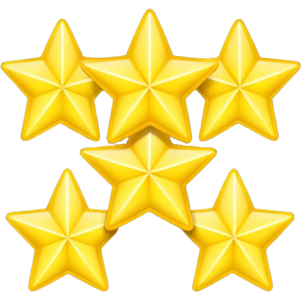 four stars in a vertival position emoji
