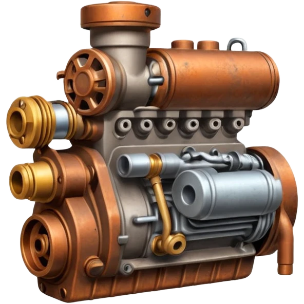 generate me a repair kit with a engine emoji