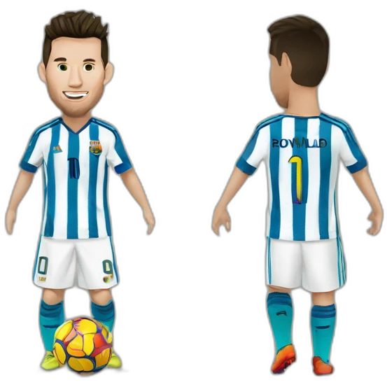 Messi dominâtes Ronaldo emoji