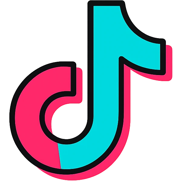 modern bold minimal TikTok logo emoji