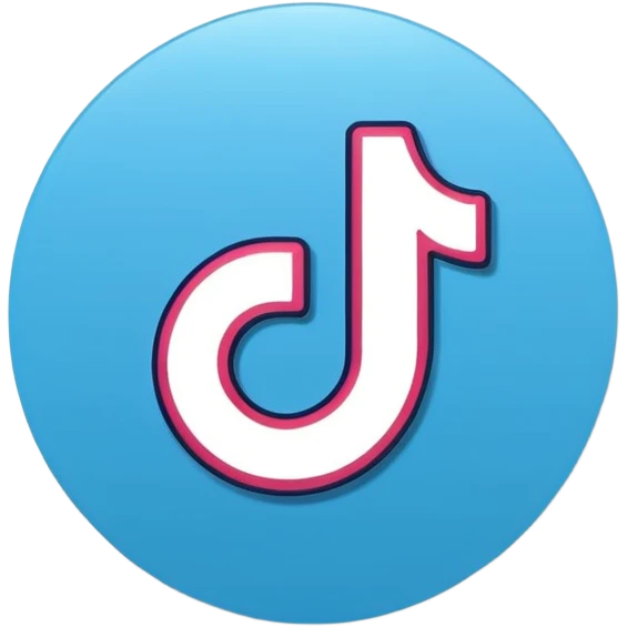 Tiktok Blue tick sticker emoji