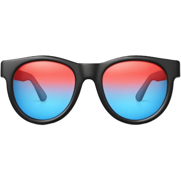 3d glasses side view emoji