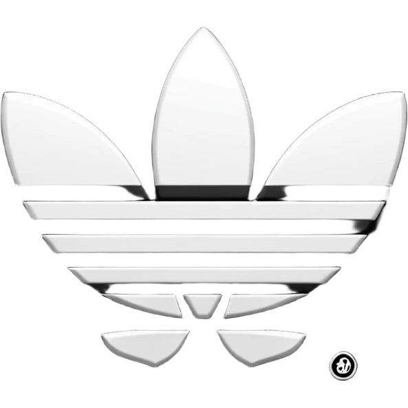Adidas white stripes on black emoji emoji
