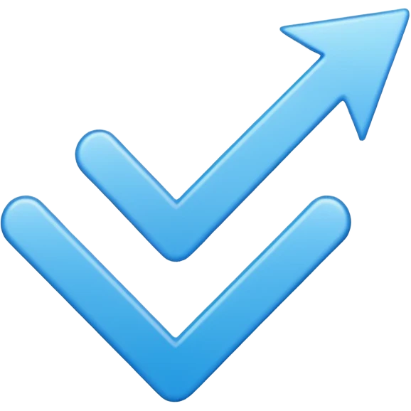 Verificación Azul lines del centro blancas Pero con emoji de verificación  emoji