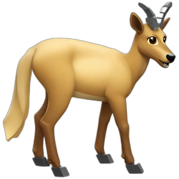 chamois playing Lego emoji