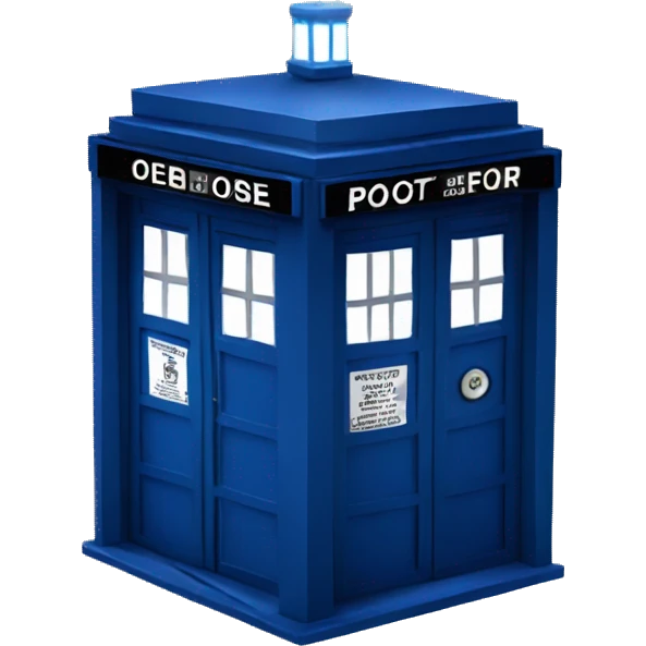 TARDIS emoji