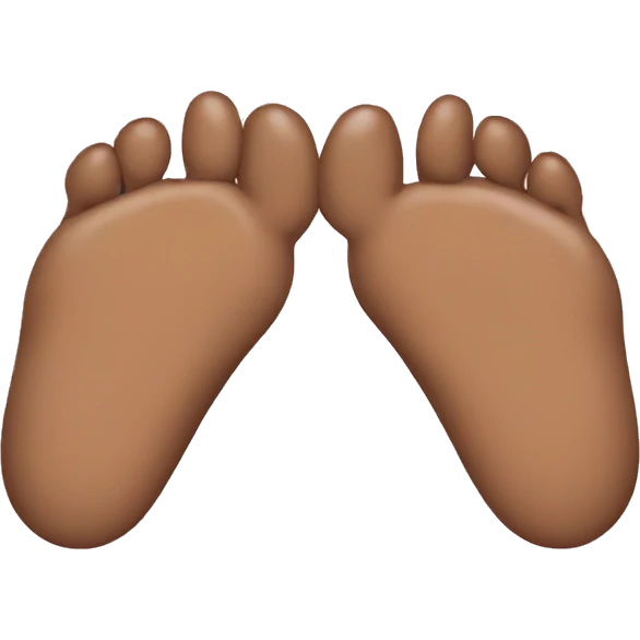 crossing toes  emoji