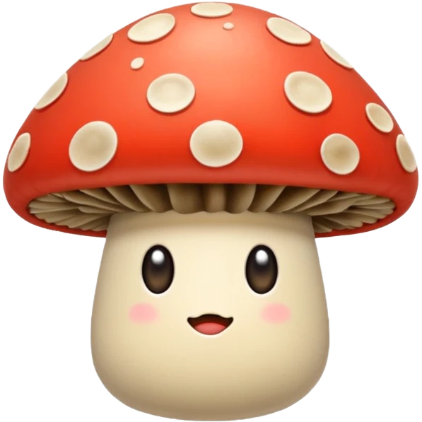 mushroom fried emoji