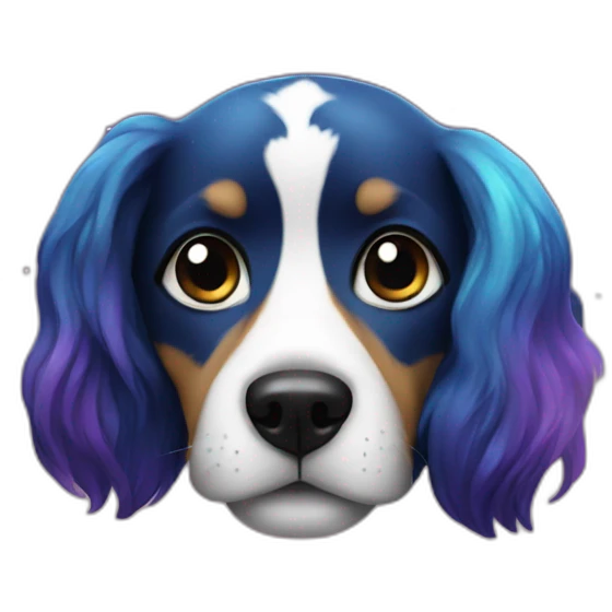 galaxy dog emoji