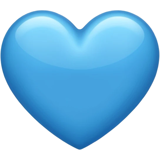 cerulean blue heart emoji emoji