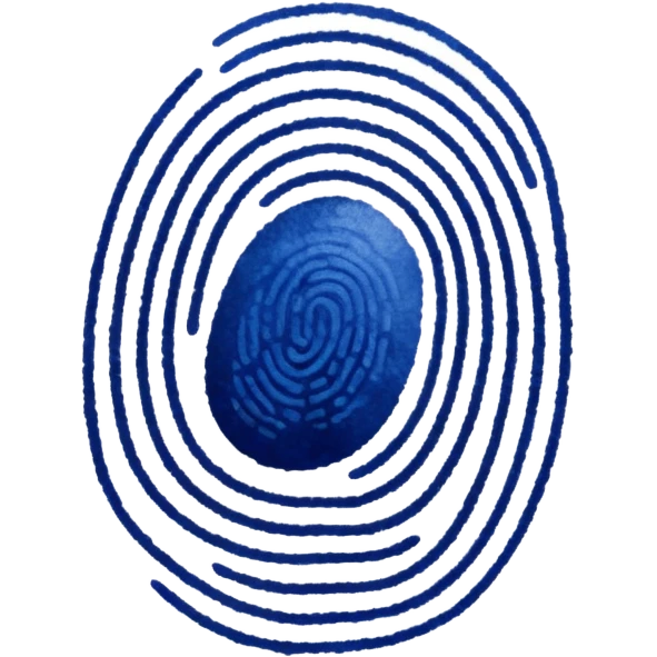 ink finger print on paper emoji