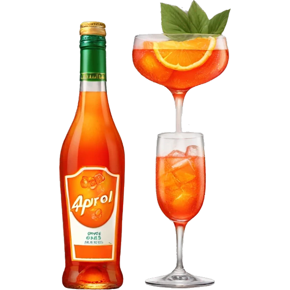 Aperol spritz emoji